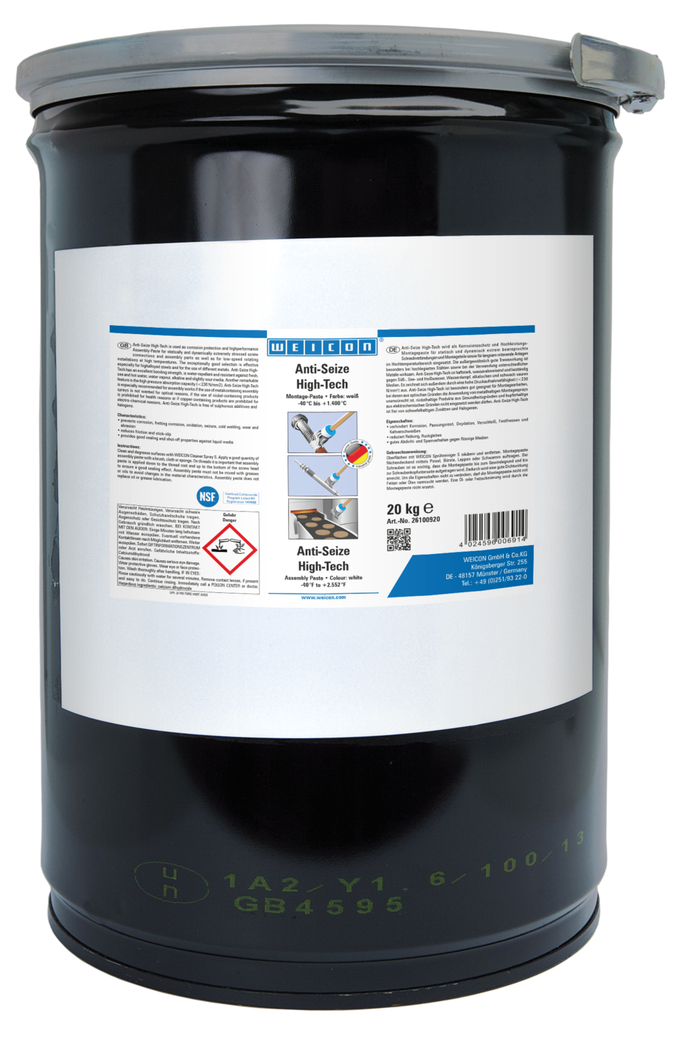 AntiSeize „HighTech“ Montaj Macunu metalfree lubricant and release